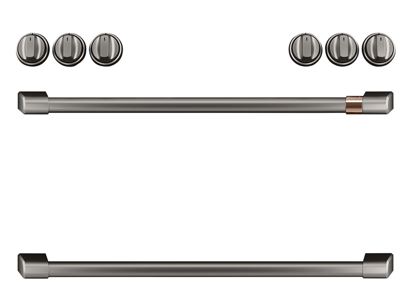 Cafe Front Control Gas Knobs and Handles - CXFCGHKPMBT