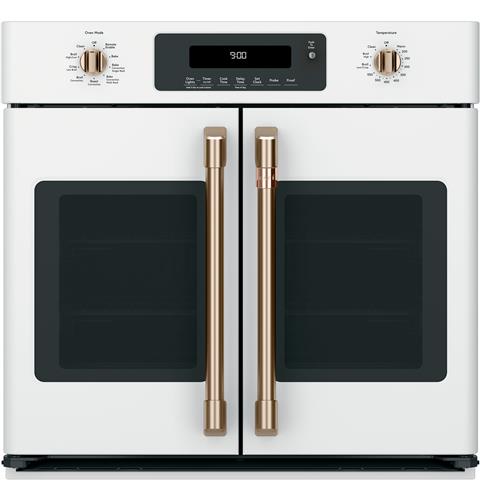 Cafe 2 French-Door Handles 2 Knobs - Brushed Bronze- CXWSFHKPMBZ