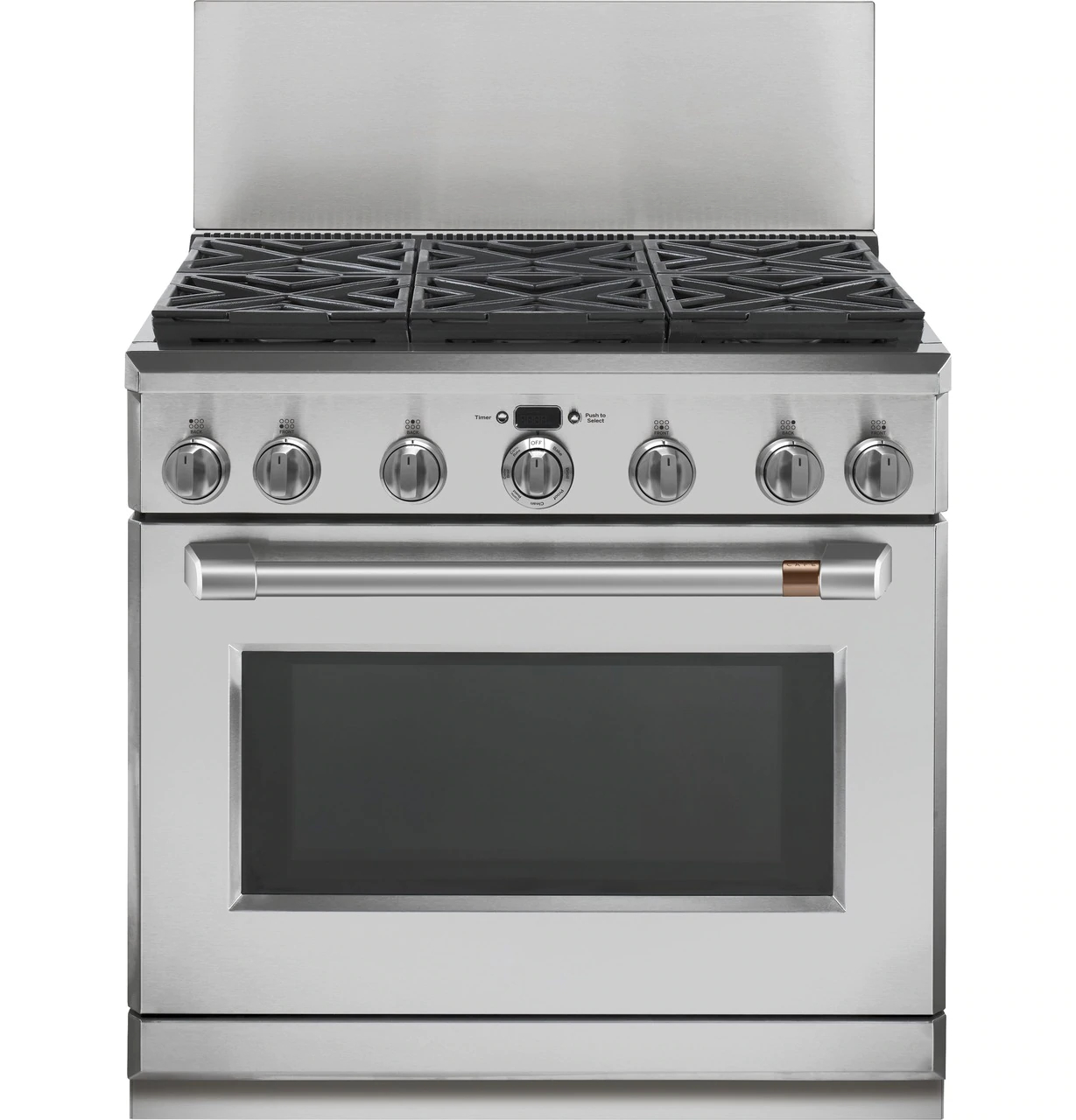 Café Toe Kick Pro Range In Brushed Stainless - CXPR6TKPMSS