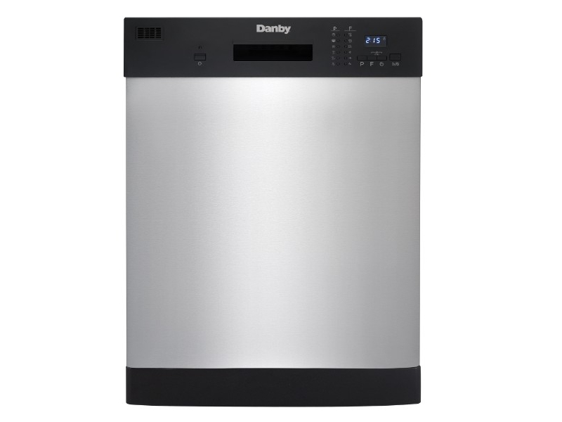 24" Danby Stainless Full Size Dishwasher - DDW2404EBSS