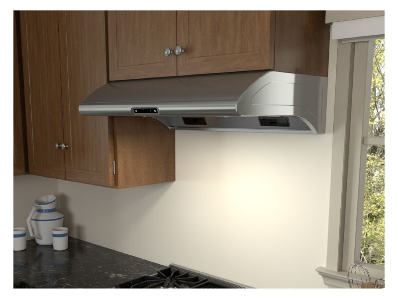36" Zephyr Core Collection Typhoon Under Cabinet Range Hood in Stainless Steel - AK2136CS