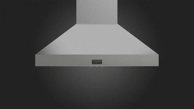 48" Fulgor Milano Sofia Series Pro Chimney Hood - F6PC48DS1