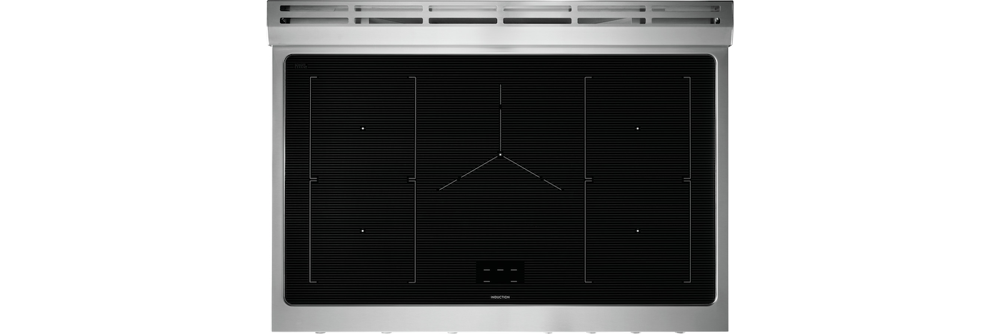 36'' Electrolux 4.4 Cu. Ft. Induction Freestanding Range with True Convection - ECFI3668AS
