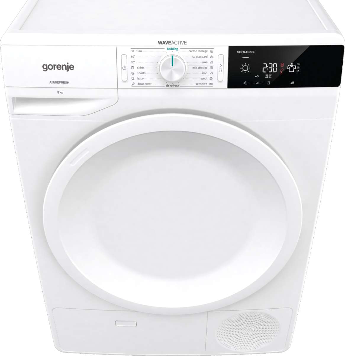 24" Gorenje Freestanding Tumble Dryer in White - DE8B