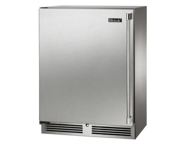 24" Perlick Signature Series Built-In Counter Depth Compact Refrigerator - HH24RM41L