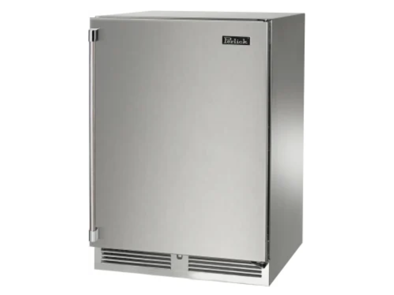 24" Perlick Indoor Signature Series Right-Hinged Undercounter Freezer in Solid Panel Ready Door - HP24FS42R
