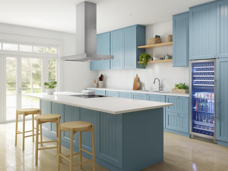 42" Zephyr Roma Island Range Hood in Stainless Steel - ZRM-E42FS