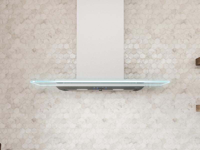 30" Zephyr Verona Wall Mount Range Hood - ZVO-E30BG