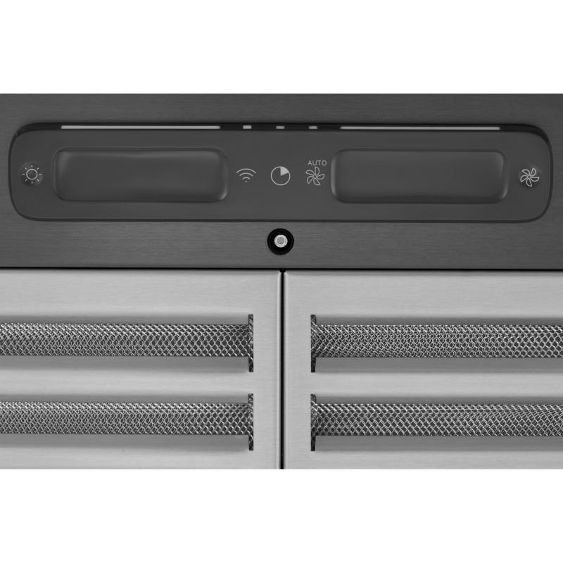 30" Best Wall Mount Chimney Hood with SmartSense and Voice Control and 650 Max Blower CFM in Black Stainless - WCS1306BLS