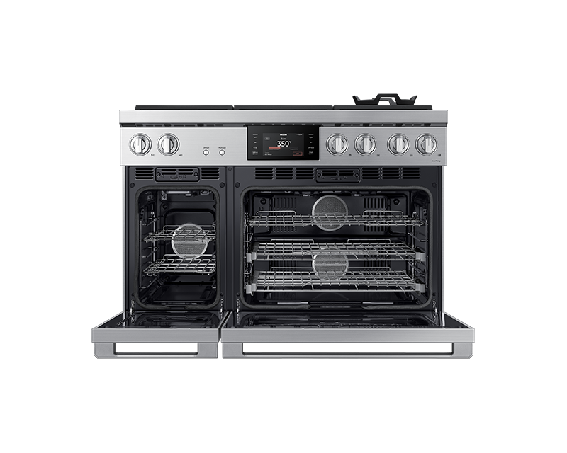 48" Dacor 5.9 Cu. Ft. Transitional Style Gas Range in Silver Stainless - DOP48T960GS/DA