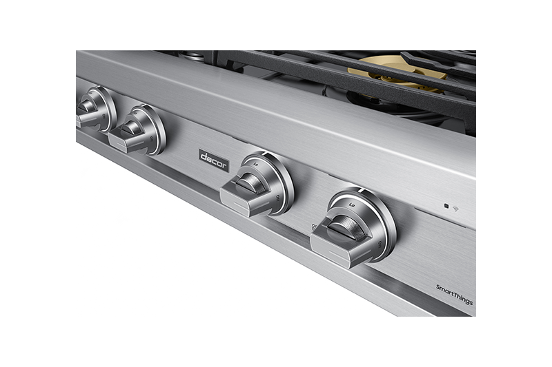 36" Dacor Transitional Natural Gas Rangetop in Silver Stainless - DTT36T960GS/DA