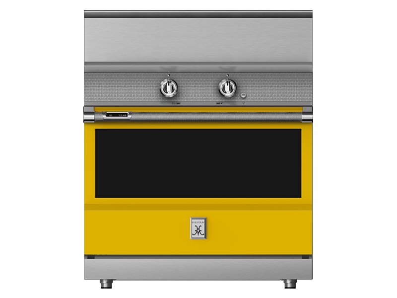 36" Hestan KRI Series Induction Range with 5 Elements in Sol - KRI36-BK-YW