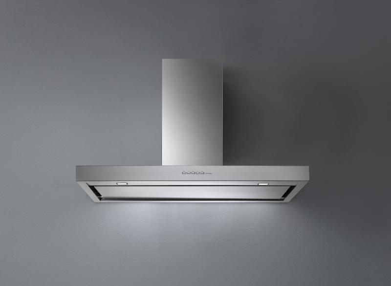 36" Falmec Fasteel 500 CFM Island Mount Range Hood - FFPLN36I5FS-R