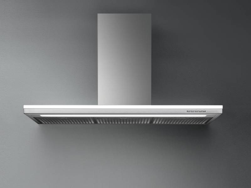 36" Falmec Lumen Island Mount Range Hood 500 CFM - FDLUM36I5SS-R