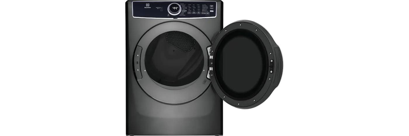 27" Electrolux 8.0 Cu. Ft. Front Load Gas Dryer in Titanium - ELFG7637AT