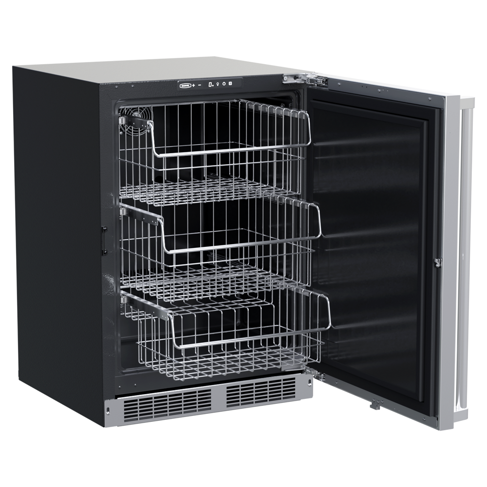24" Marvel Professional Undercount Built-In Freezer With Reversible Door - MPFZ424-SS31A