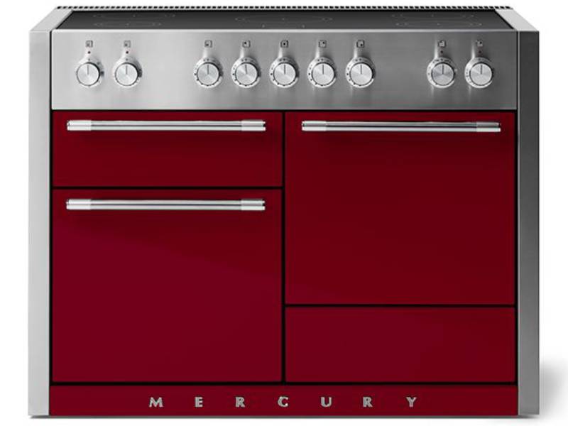 48" AGA Mercury Series 6 Cu. Ft. Slide In Induction Range with Glide Out Broiler System - AMC48IN-CNB