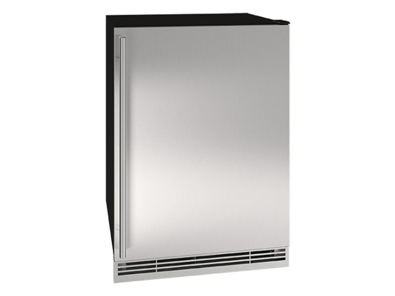 24" U-Line Built-In Refrigerator with 4.2 cu. ft Capacity - UHRI124-SS01A
