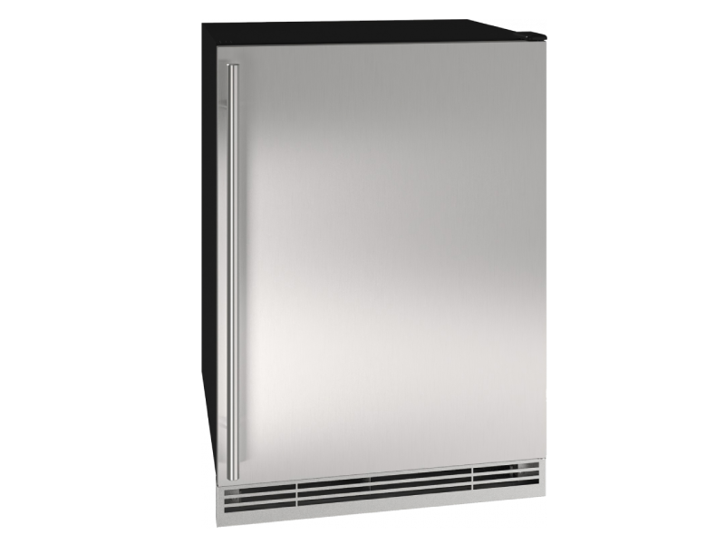 24" U-Line HFZ124 Series Convertible Freezer with 4.8 cu.ft. Capacity - UHFZ124-SS01B