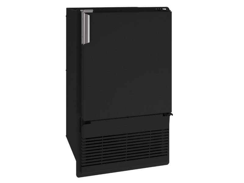 14" U-Line Built-in MCR014 Crescent Ice Maker in Black - UMCR014-BC01A