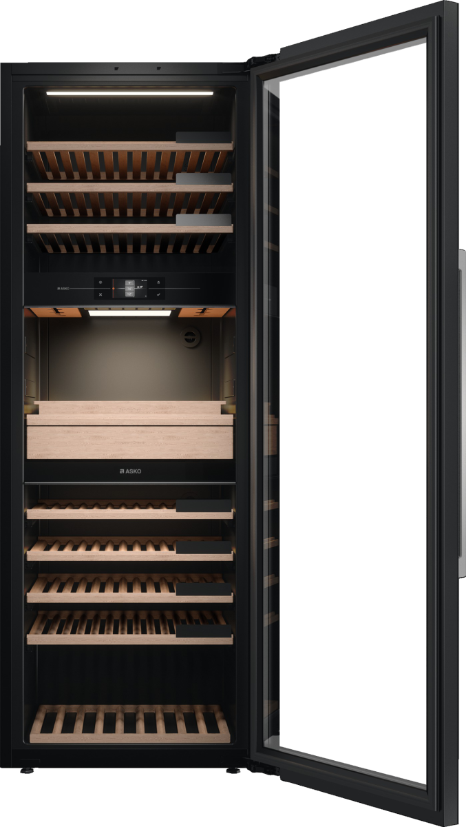 32" Asko Freestanding Tri-Zone Wine Climate Cabinet - WCN311942G
