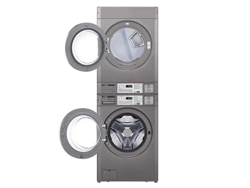 27" LG Commercial 7.3 Cu.Ft. Standard Capacity Dryer with Sensor Dry - GDL1329CGW7