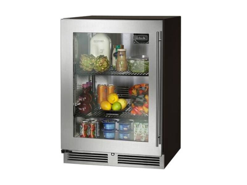 24" Perlick 5.2 Cu. Ft. C Series Built-In Undercounter Refrigerator  - HC24RB43LL