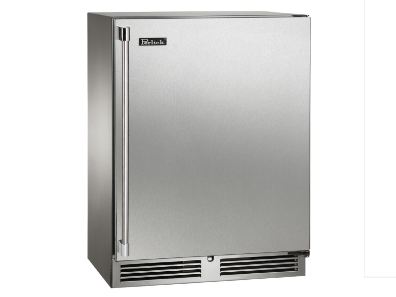 24" Perlick Signature Series Compact Refrigerator with 3.1 Cu. Ft. Capacity - HH24RS41RL