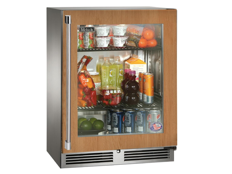 24" Perlick Signature Series Compact Refrigerator with 3.1 Cu. Ft. Capacity - HH24RS44R