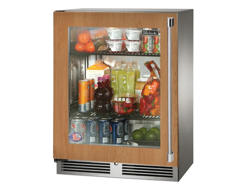 24" Perlick Signature Series Compact Refrigerator with 3.1 Cu. Ft. Capacity - HH24RS44L