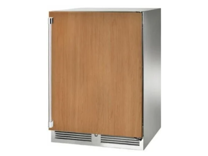 24" Perlick Indoor Signature Series Right-Hinge Undercounter Refrigerator in Solid Panel Ready Door with Door Lock - HP24RS42RL