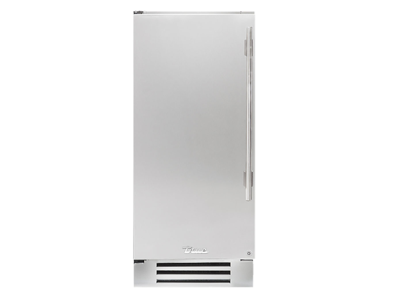 15" True Residential 3.14 Cu. Ft. Stainless Steel Left-Hinge Undercounter Refrigerator - TUR-15-L-SS-C