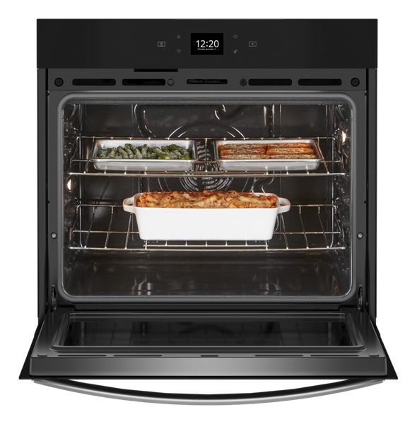 27" Whirlpool 4.3 Cu. Ft. Single Wall Oven with Air Fry When Connected - WOES5027LZ