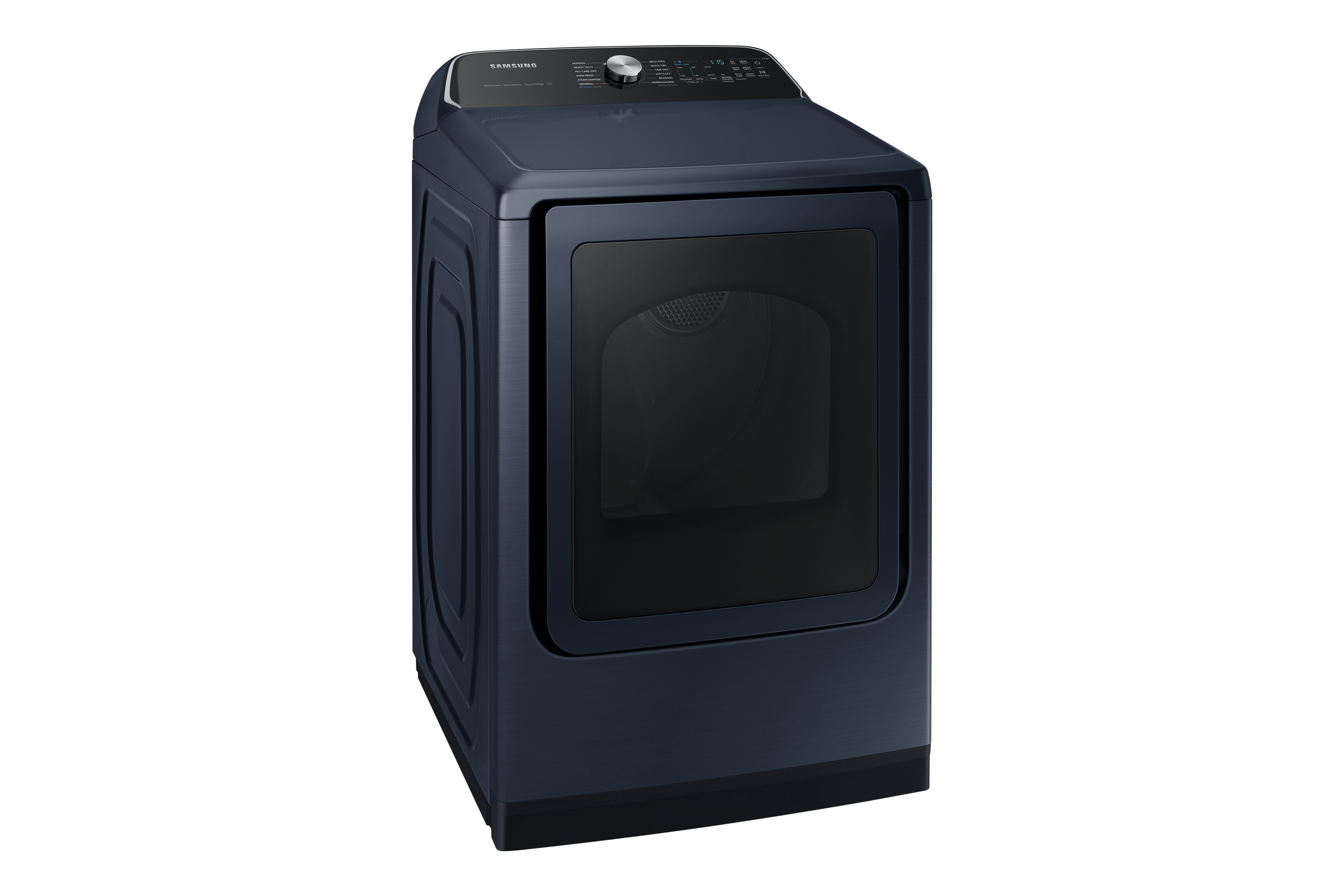 27" Samsung 7.4 Cu. Ft. Smart Electric Dryer with Pet Care Dry in Navy - DVE54CG7155DAC