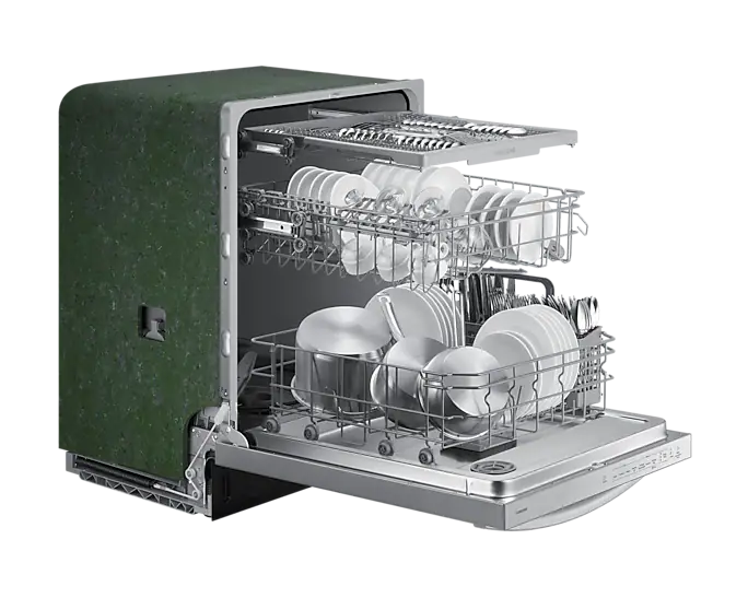 24" Samsung 51 dBA FingerPrint Resistant Dishwasher - DW80CG4051SRAA