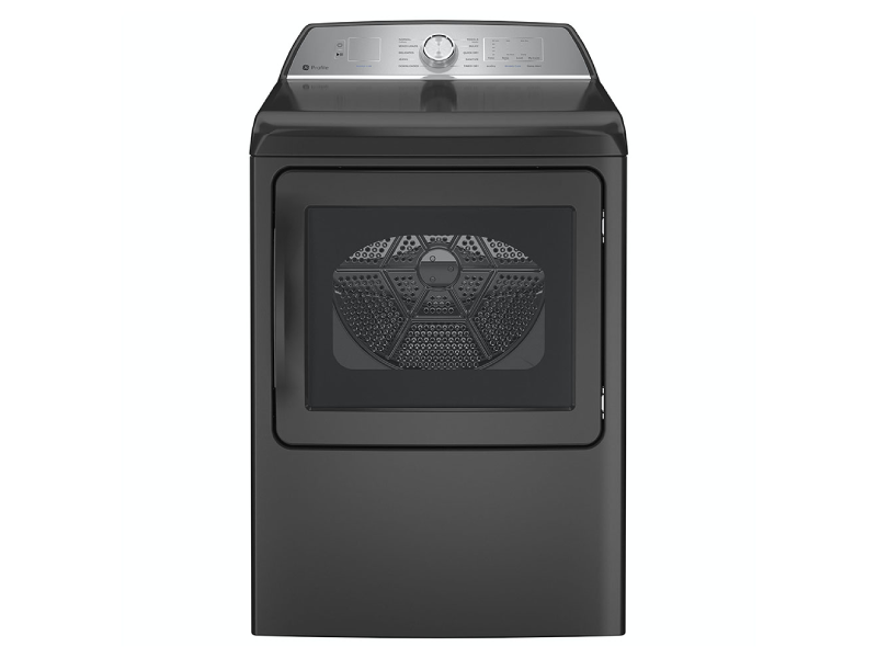 27" GE Profile 7.4 Cu. Ft. Electric Dryer in Diamond Grey - PTD60EBMRDG