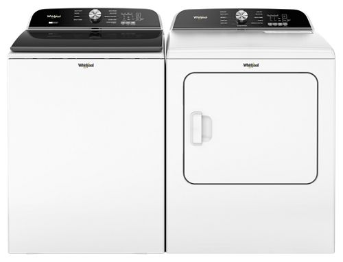 27" Whirpool 6.1 Cu. Ft. Top Load Washer with Removable Agitator - WTW6157PW
