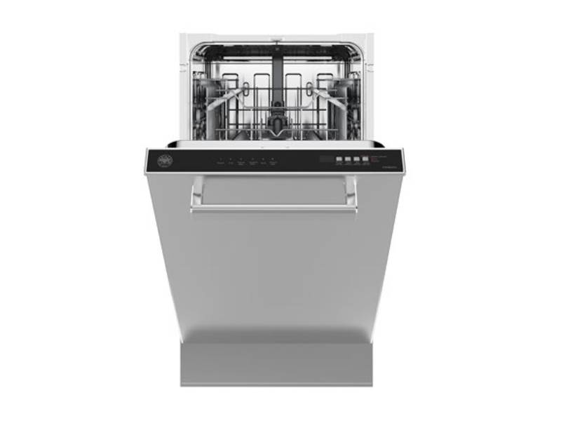 18" BERTAZZONI Professional Series Dishwasher Standard Tub with Stainless Steel Panel and Bar Handle - DW18S2IXV