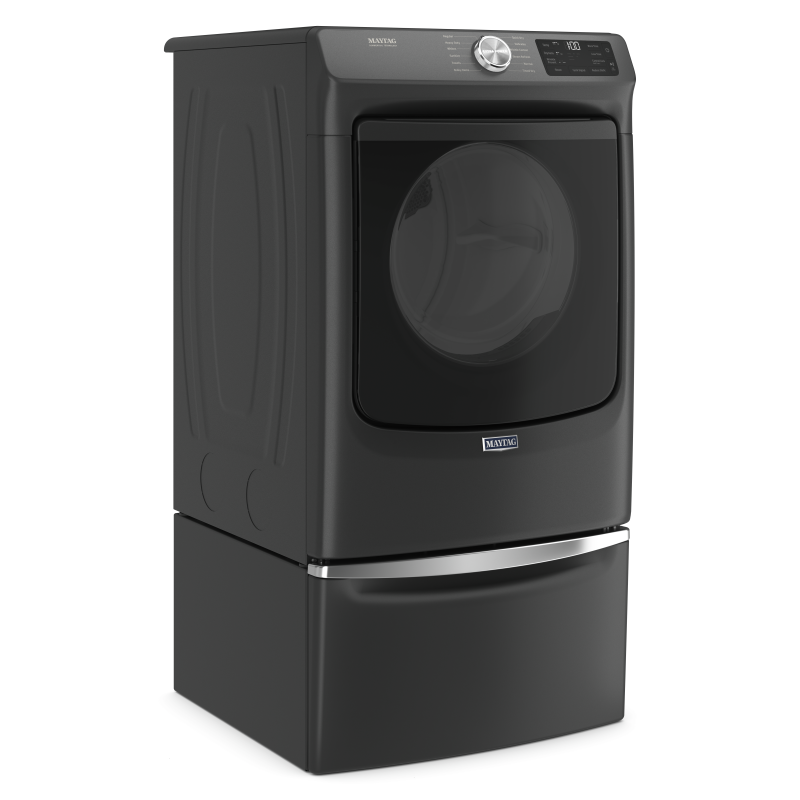 27" Maytag 7.3 Cu. Ft. Front Load Gas Dryer with Extra Power and Quick Dry Cycle - MGD6630MBK