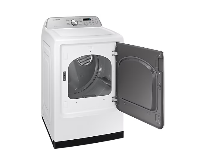 27" Samsung 7.4 Cu. Ft. 3500 Series Smart Electric Top Load Dryer - DVE47CG3500WAC