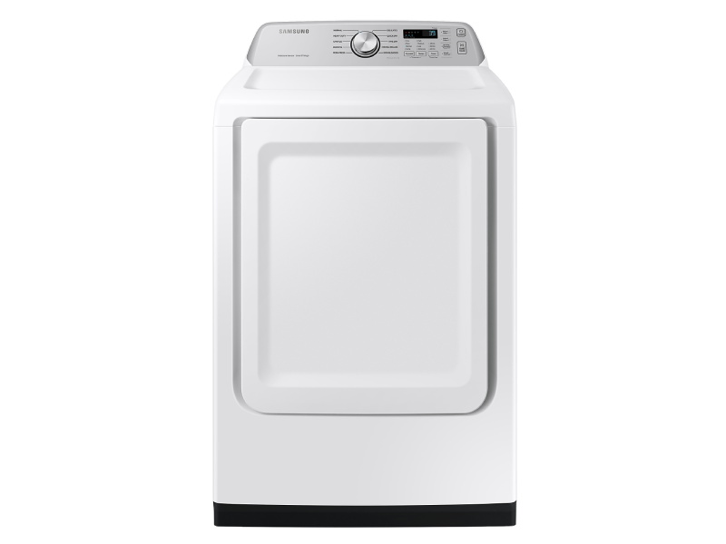 27" Samsung 7.4 Cu. Ft. 3500 Series Smart Electric Top Load Dryer - DVE47CG3500WAC