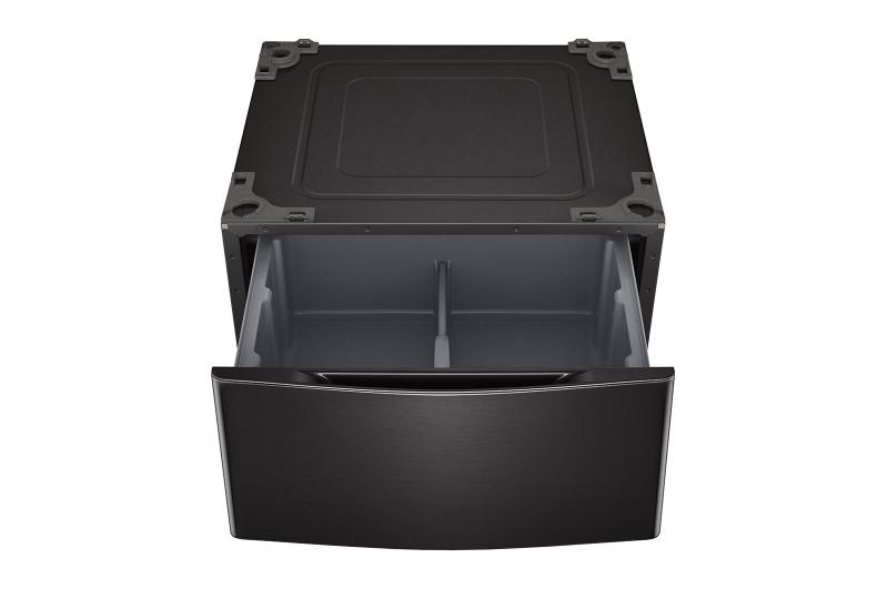 29" LG Laundry Pedestal In Black Steel - WDP5B