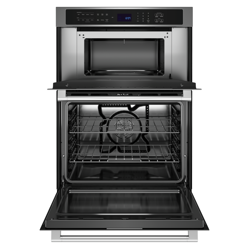 30" Maytag 6.4 Cu. Ft. Wall Oven Microwave Combo with Air Fry and Basket in FingerPrint Resistant Stainless Steel - MOEC6030LZ