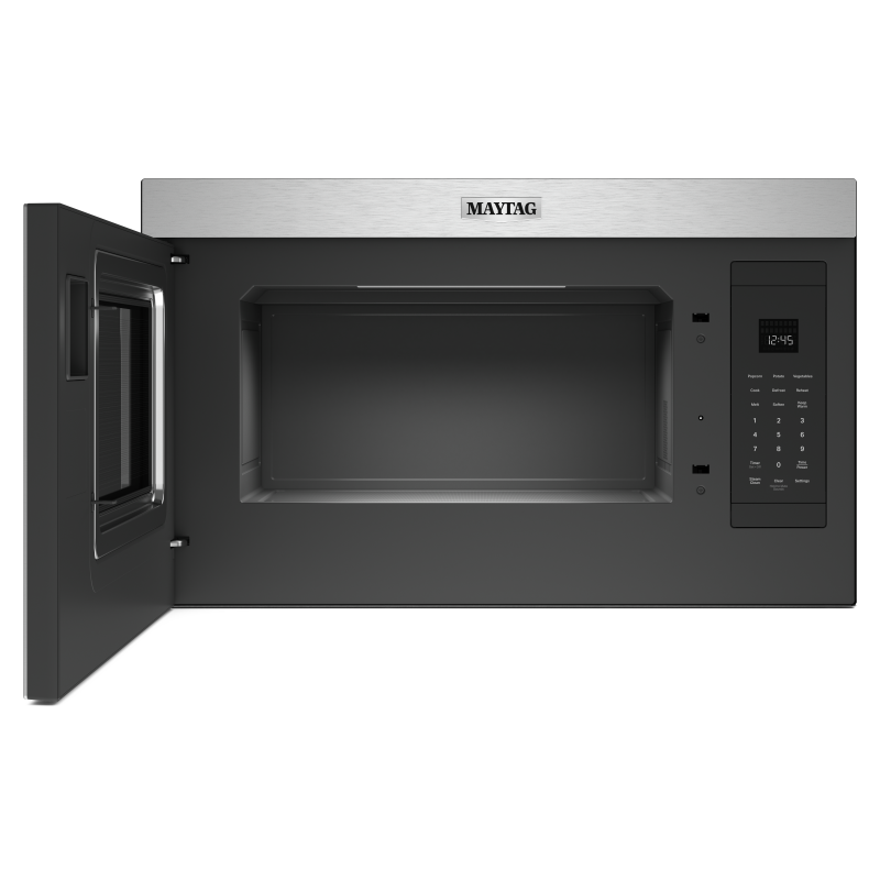 30" Maytag 1.1 Cu. Ft. Over-the-Range Flush Mount Microwave in FingerPrint Resistant Stainless Steel - YMMMF6030PZ