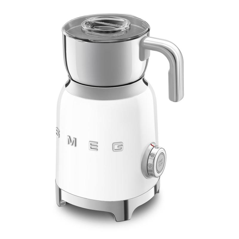 SMEG 50's Style Milk Frother In White - MFF01WHUS