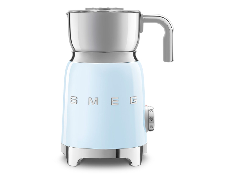SMEG 50's Style Milk Frother In Pastel Blue - MFF01PBUS
