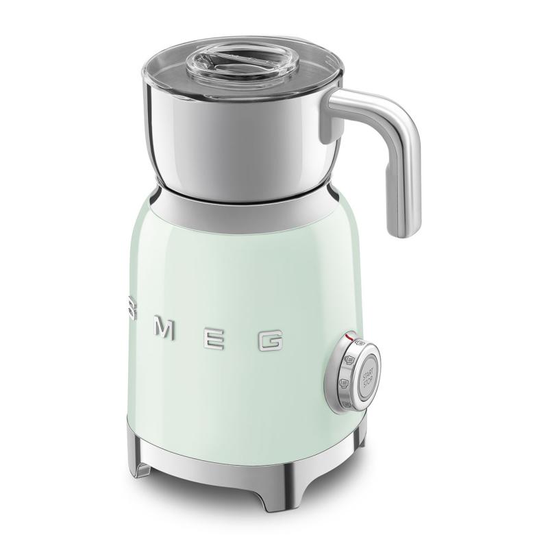 SMEG 50's Style Milk Frother In Pastel Green - MFF01PGUS