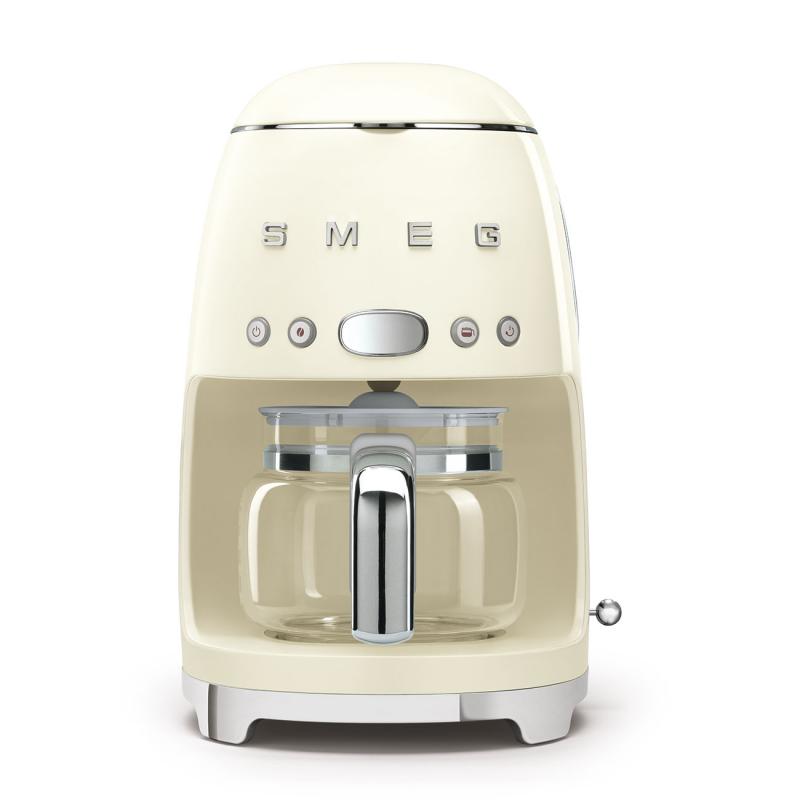 SMEG 50's Style Filter Coffee Machine In Cream Colour - DCF02CRUS