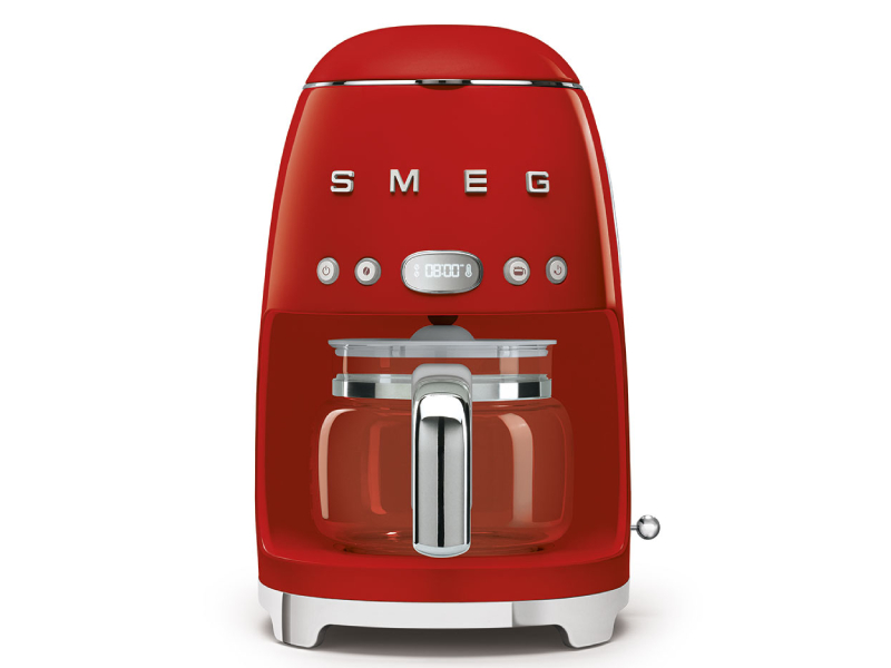 SMEG 50's Style Filter Coffee Machine In Red - DCF02RDUS