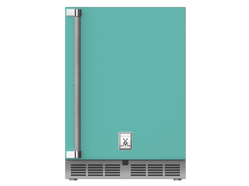 24" Hestan 5.0 Cu. Ft. GRWS Series Right Hinge Outdoor Dual Zone Refrigerator with Wine Storage - GRWSR24-TQ